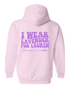Wear Lavender for Lauren - Hoodie