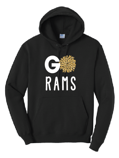 Riverdale Rams Glitter Go Rams Hoodie – Radqc