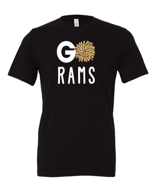Riverdale Rams Glitter Go Rams t-shirt – Radqc