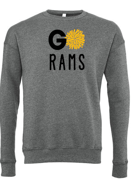 Go Rams Crew Sweatshirt