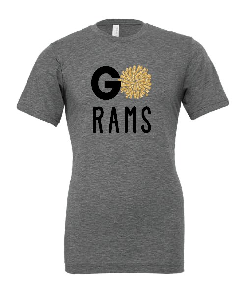 Riverdale Rams Glitter Go Rams t-shirt