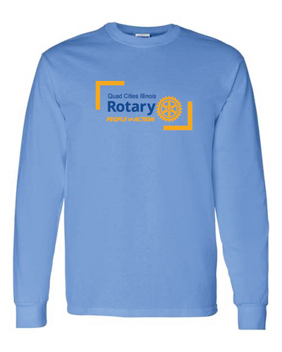 Quad Cities Rotary Long Sleeve Dri Fit T-shirt