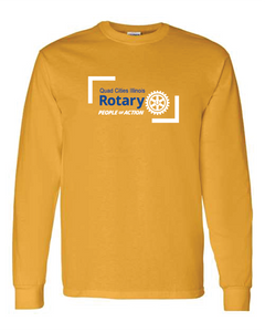 Quad Cities Rotary Long Sleeve T-shirt