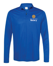 Load image into Gallery viewer, Quad Cities Rotary Quarter Zip Screenprinted