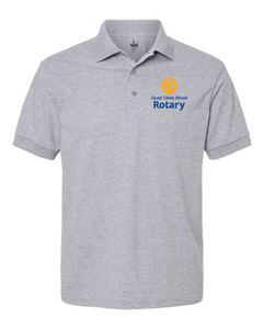Quad City Rotary Polo Unisex Embroidered