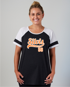 Silvis Script Womens Varsity Tee