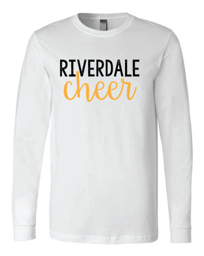 Riverdale Rams Cheer Long sleeve Script