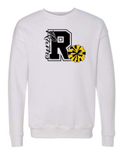 Load image into Gallery viewer, GLITTER Rams Cheer R Crewneck