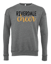 Load image into Gallery viewer, Riverdale Rams Cheer Crewneck Script