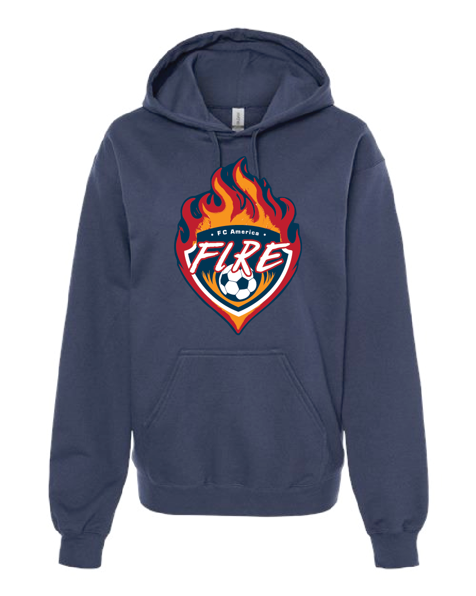 Fire Soccer Hoodie