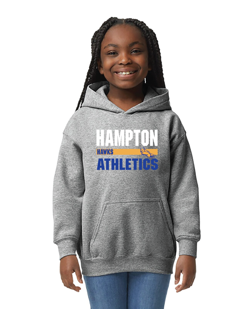 Gildan Youth Hoodie Hawks Athletics