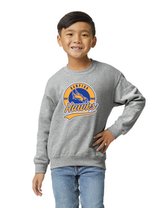 Gildan Crew Neck Hawks circle