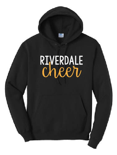 Riverdale Rams Cheer Hoodie Script