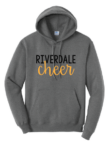 Riverdale Rams Cheer Hoodie Script