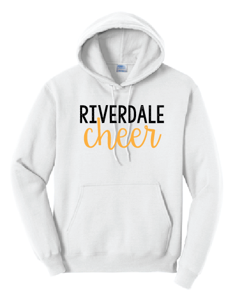 Riverdale Rams Cheer Hoodie Script