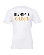Load image into Gallery viewer, Riverdale Rams Cheer t-shirt Script