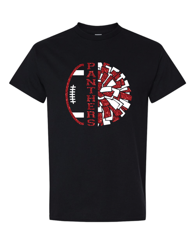 EP Panthers Glitter Pom-Pom Tee