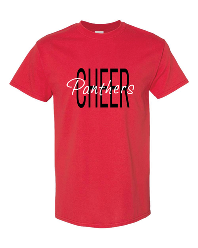 EP Panthers Cheer Red Tee