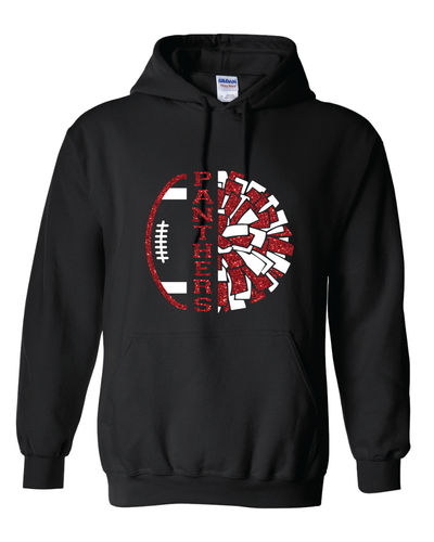 EP Panthers Glitter Pom-Pom Hoodie