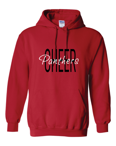 EP Panthers Red Cheer Hoodie