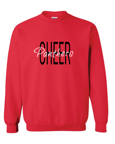EP Panthers Cheer Red Sweatshirt