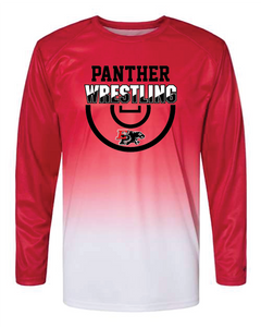 EP Panthers Wrestling Ombre Long Sleeve T-Shirt