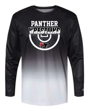 Load image into Gallery viewer, EP Panthers Wrestling Ombre Long Sleeve T-Shirt