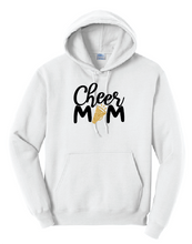 Load image into Gallery viewer, Riverdale Rams Glitter Cheer Mom Hoodie