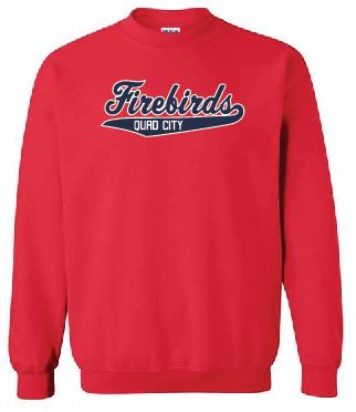 Firebirds Words Crewneck Sweatshirt
