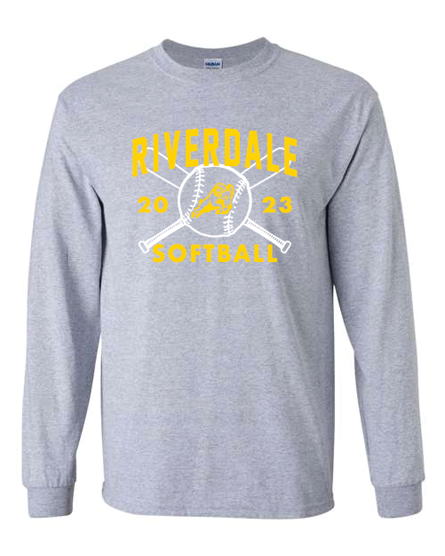 Riverdale Softball 2023 long Sleeve T shirt Radqc