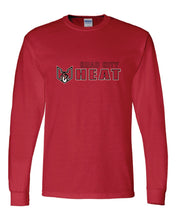 Load image into Gallery viewer, Quad City Heat - &quot;Horizontal Logo&quot; Long Sleeve T-Shirt