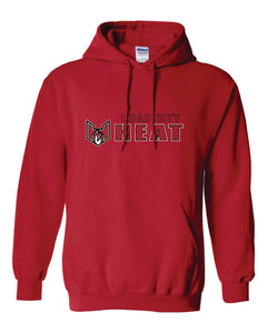 Quad City Heat - "Horizontal Logo" Pullover Hooded Sweatshirt