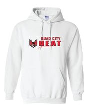 Load image into Gallery viewer, Quad City Heat - &quot;Horizontal Logo&quot; Pullover Hooded Sweatshirt