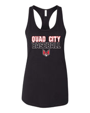 Load image into Gallery viewer, Quad City Heat - &quot;Stacked Logo&quot; Racerback Tank Top