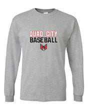 Load image into Gallery viewer, Quad City Heat - &quot;Stacked Logo&quot; Long Sleeve T-Shirt