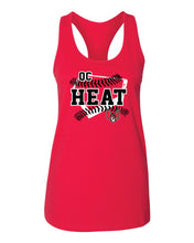 Load image into Gallery viewer, Quad City Heat - &quot;Home Plate&quot; Racerback Tank Top