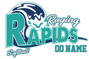 Raging Rapids - Car Decal
