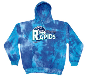 Raging Rapids - Pullover Tie-Dye Hoodie
