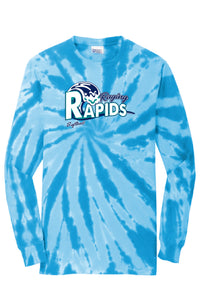 Raging Rapids - Long Sleeve Tie-Dye T-Shirt
