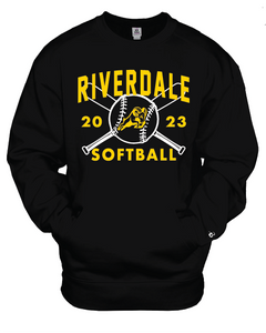 Riverdale Softball 2023 Pocket Crewneck