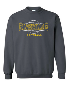 Riverdale Softball Lines Heavy Weight Crewneck