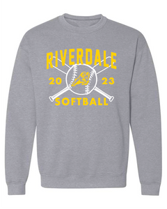Riverdale Softball 2023 Heavy Weight Crewneck