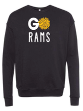Load image into Gallery viewer, Riverdale Rams Go Rams Crewneck