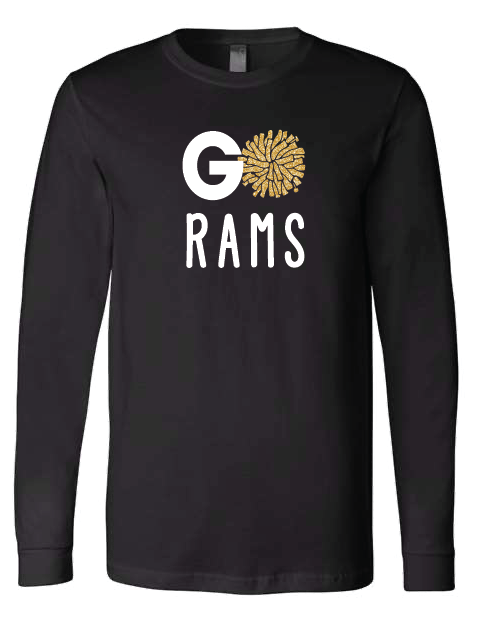 Riverdale Rams Glitter Go Rams t-shirt – Radqc