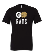 Load image into Gallery viewer, Riverdale Rams Glitter Go Rams t-shirt