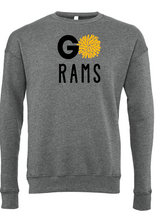 Load image into Gallery viewer, Riverdale Rams Go Rams Crewneck