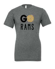 Load image into Gallery viewer, Riverdale Rams Glitter Go Rams t-shirt