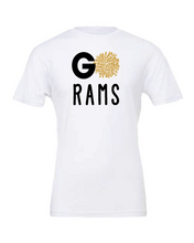 Load image into Gallery viewer, Riverdale Rams Glitter Go Rams t-shirt