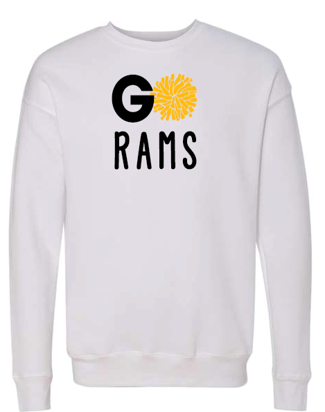 Go Rams Crew Sweatshirt