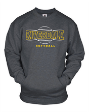 Load image into Gallery viewer, Copy of Riverdale Softball Line Pocket Crewneck